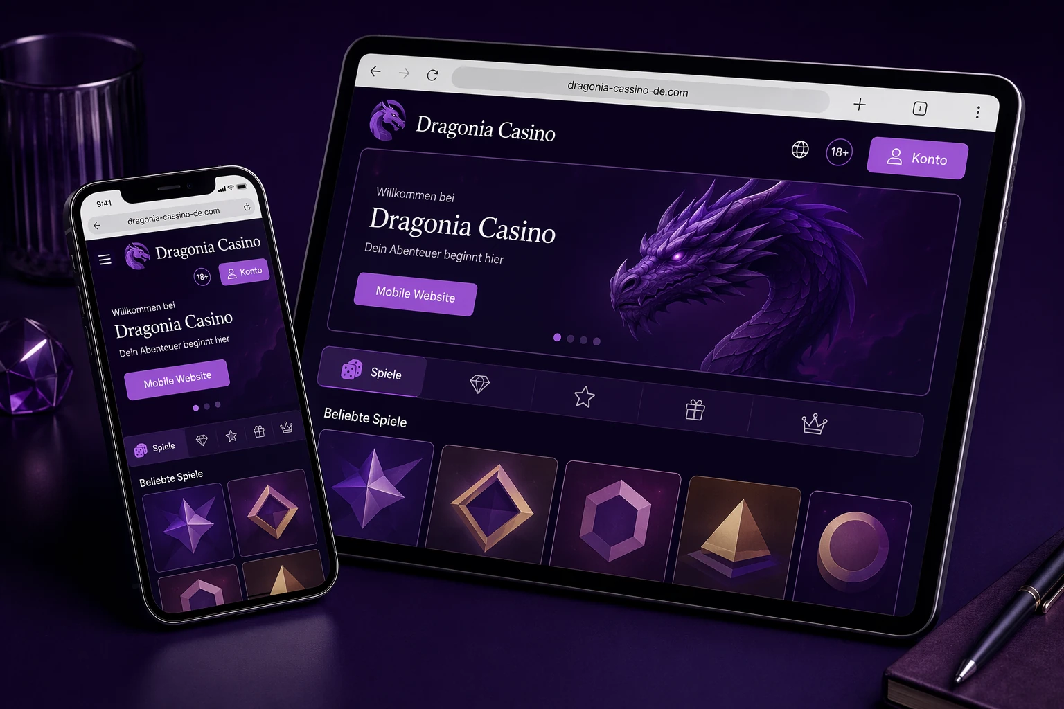 Mobile Nutzung bei Dragonia Casino richtig einordnen